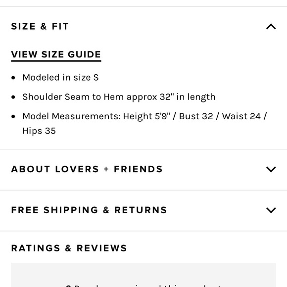 NWT Lovers + Friends Dress - Picture 5 of 6